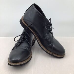 Deer Stags Black Kids Oxfords